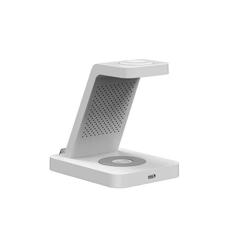 Hot seller 3in1 Wireless Charging Station for iPhone and Qi Mobiles 724GoShop