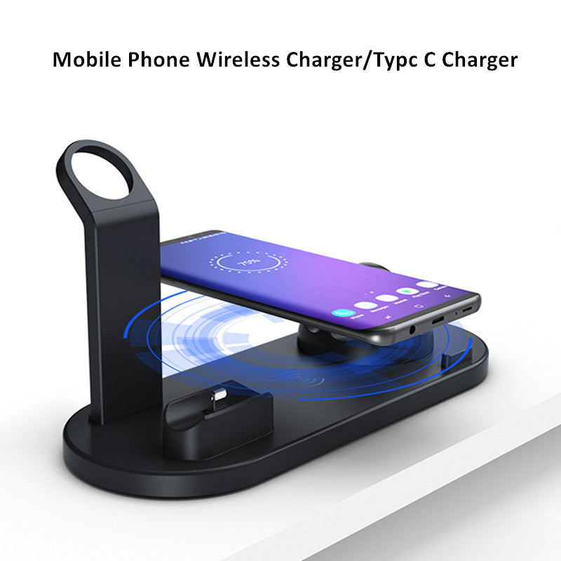 High Quality Wireless Charger 6 in 1 Multifunction Wireless 724GoShop