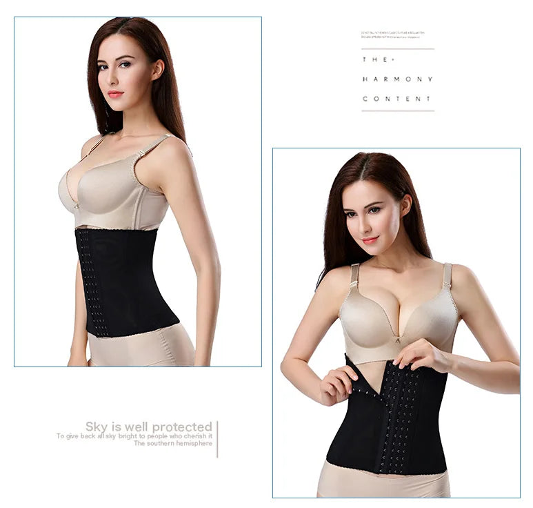 shapewear latex leopard body shaper corset for waist slimming 724GoShop