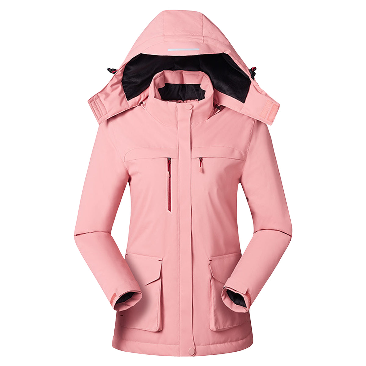 Waterproof for Unisex USB Electric Trekking Jacket Women-Pink 724GoShop