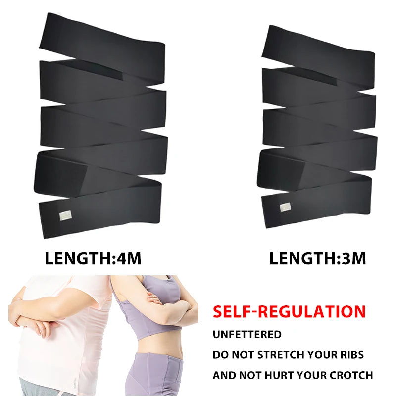 Fitness Shaper Waist Belt Wrap High Compression Waist Trainer 724GoShop