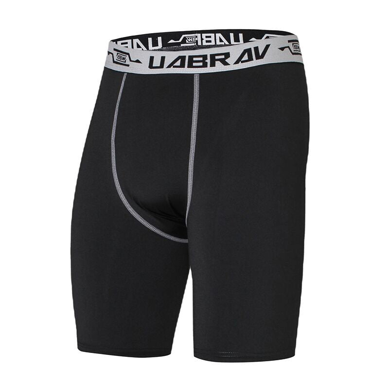 Elastic Leggings Fitness Shorts Mens 724GoShop