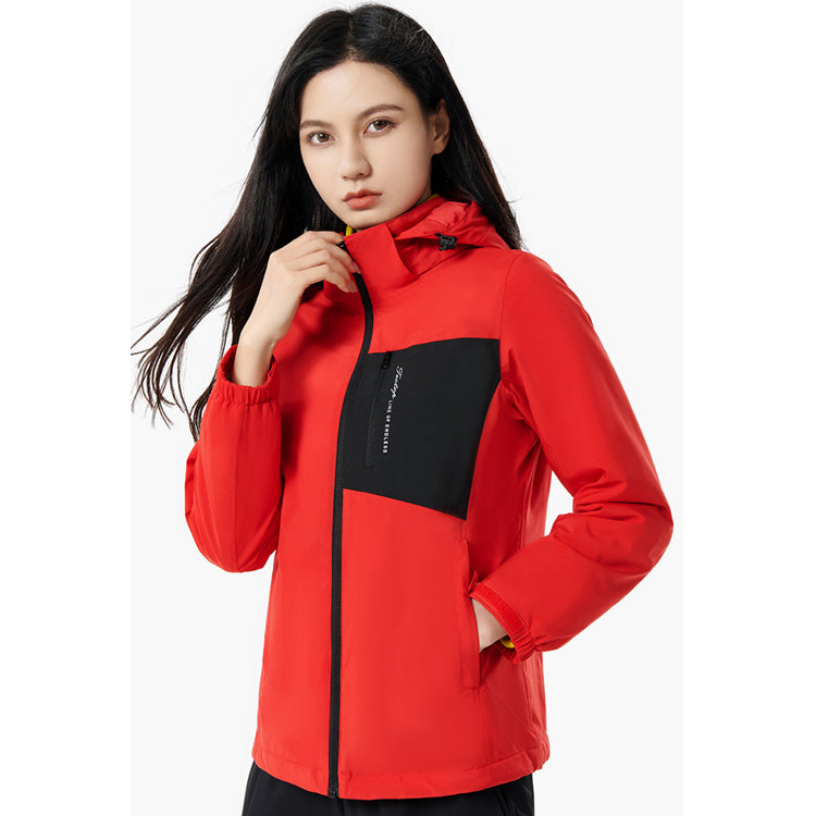 Women Winter Waterproof Windbreaker Coat Jacket Red 724GoShop