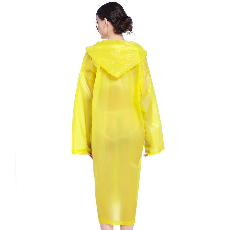 Reusable Raincoat Jackets Lightweight Rain Clear Ponchos with Hood 724GoShop