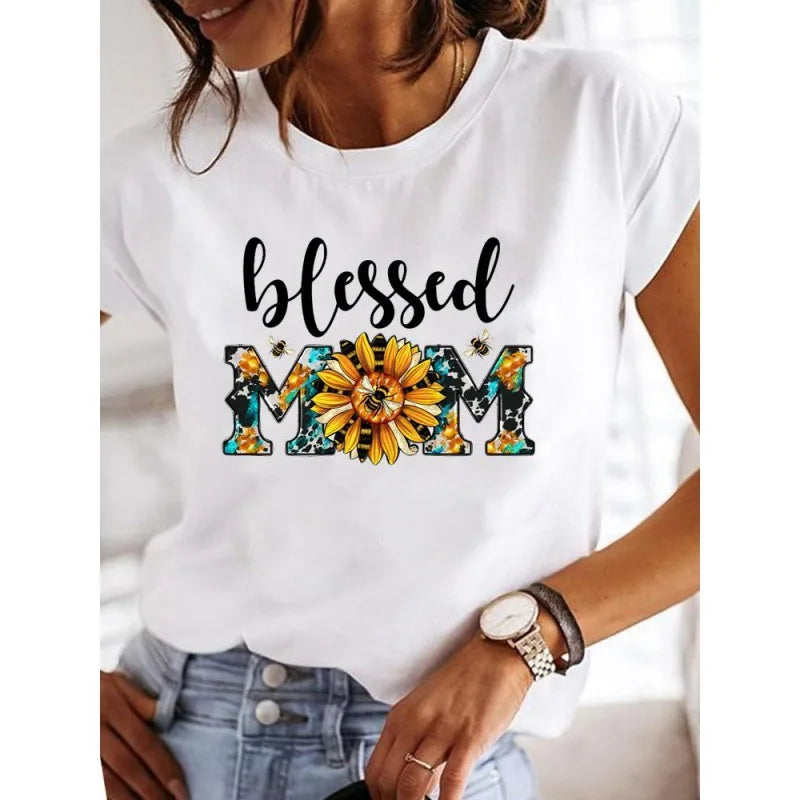 Short Sleeve Love Casual T-shirts Clothes Women Female T Clothing Ladies graphics Style-20 724GoShop