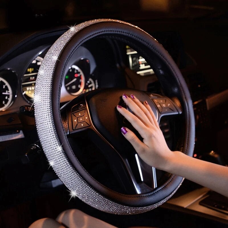 Swarovski Crystal Steering Wheel Cover 724GoShop